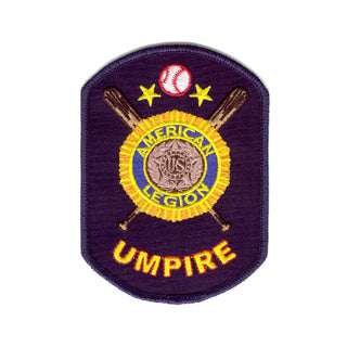 Legion Baseball Umpire Patch - Free Shipping, No delays!