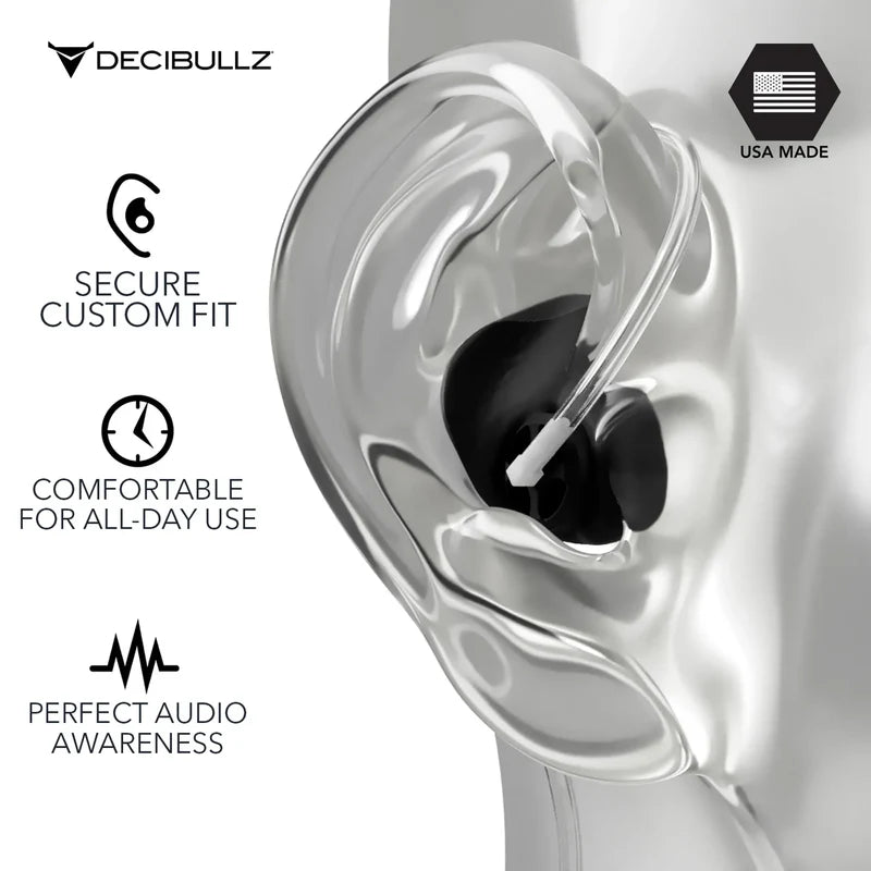 Decibullz Custom Moldable Awareness Earpiece