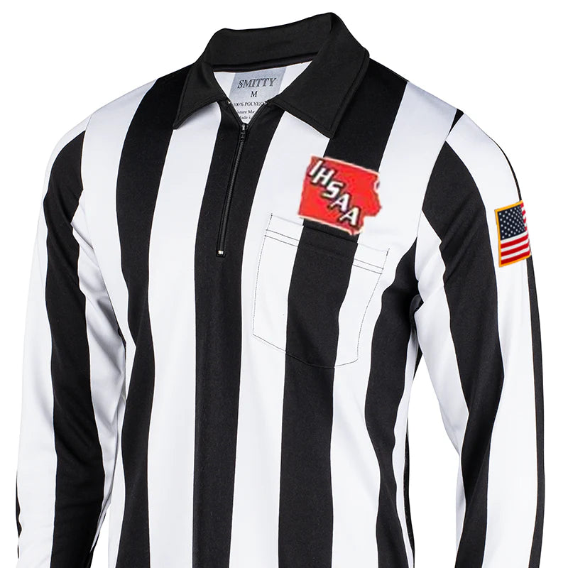 IHSAA FB Long Sleeve 2 ¼" Stripe - Poly