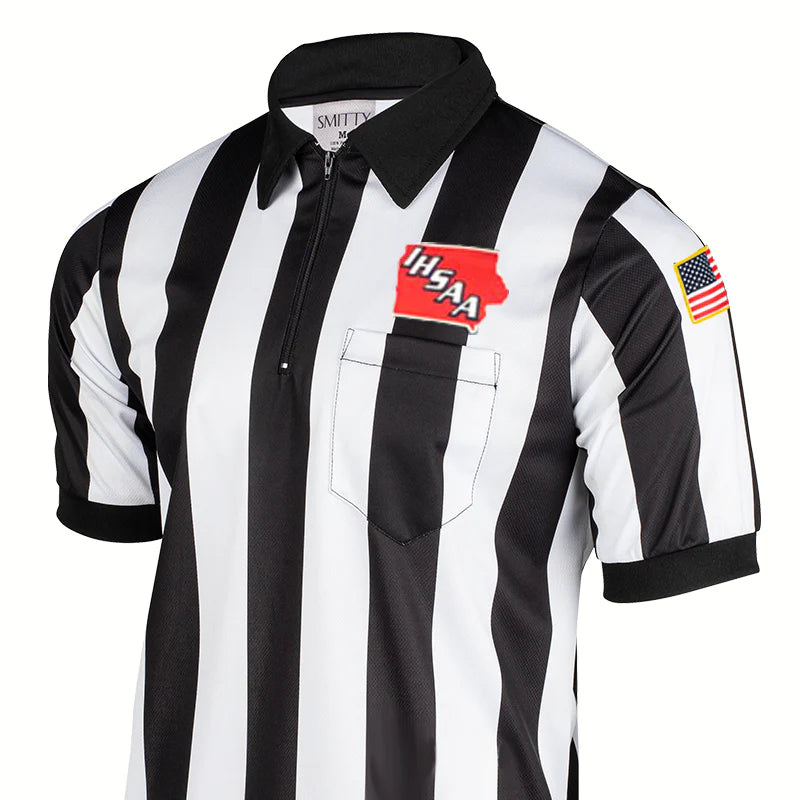 Iowa FB Short Sleeve 2 ¼" Stripe - Poly
