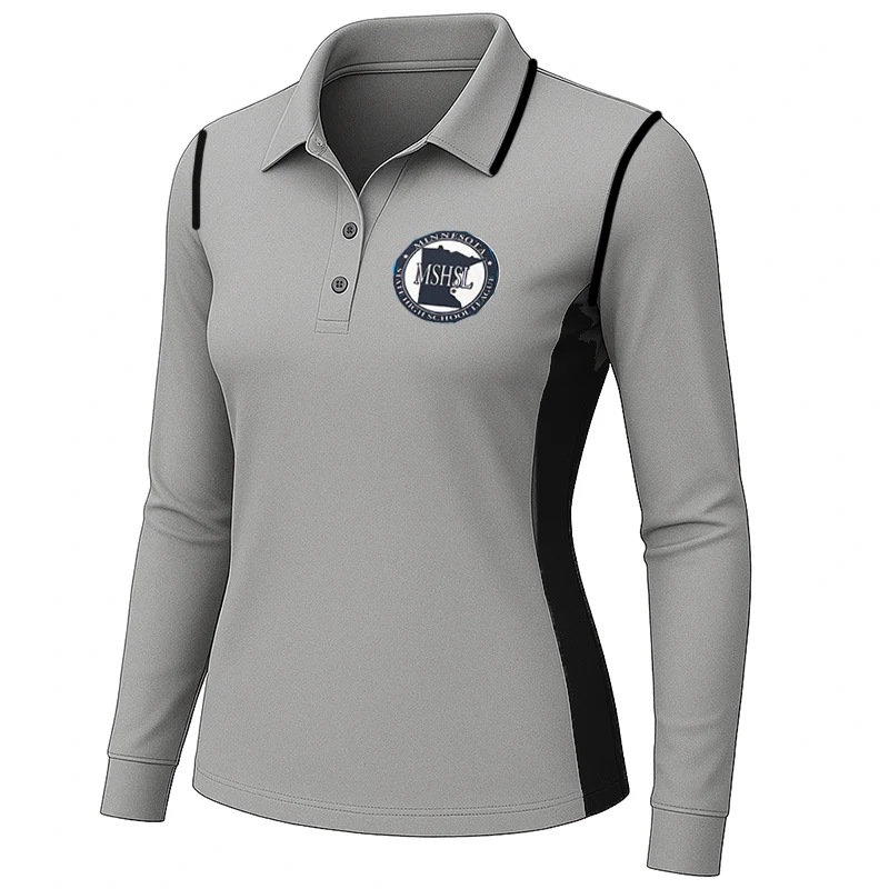 MSHSL VB Men's/Women's Long Sleeve - Grey