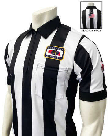 Nebraska NSAA Football Short Sleeve Shirt - Body Flex