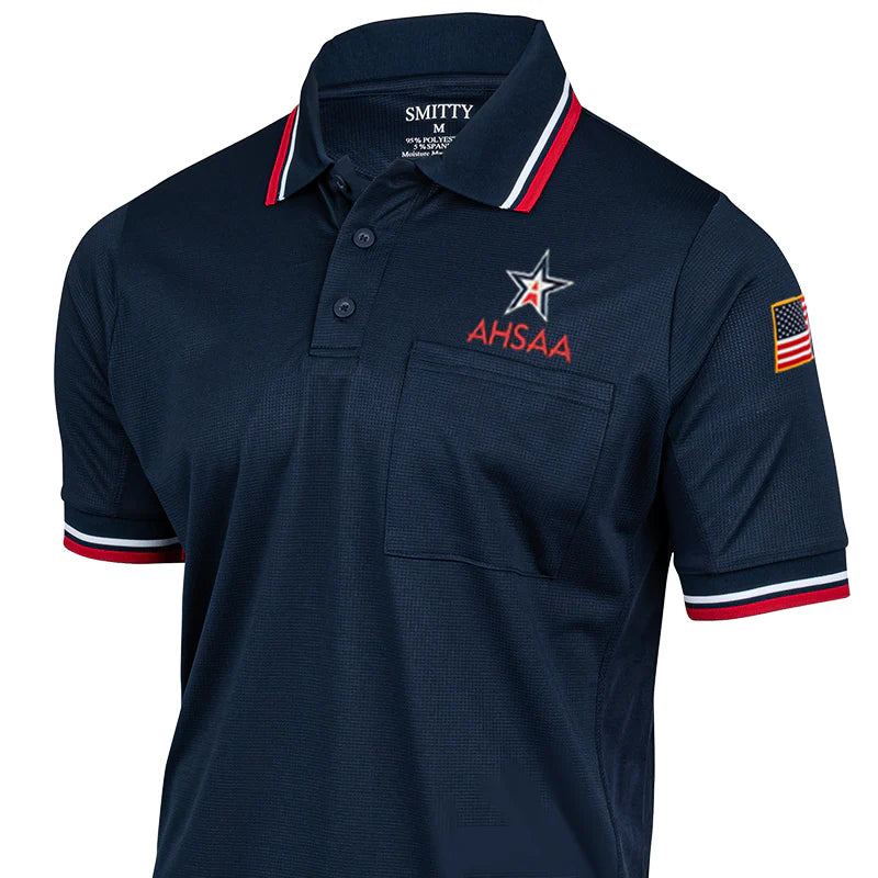 Alabama AHSAA Short Sleeve Baseball Umpire Shirts