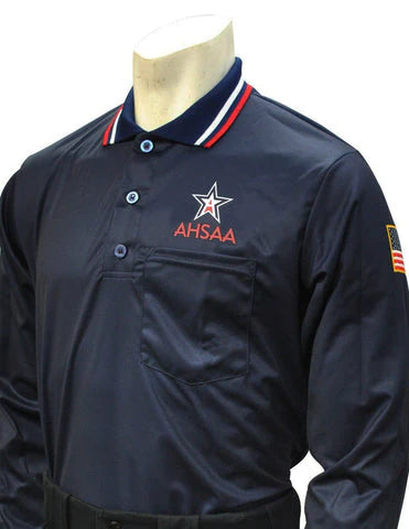 Alabama AHSAA Long Sleeve Baseball Umpire Shirts