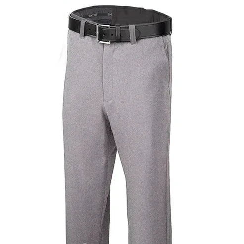 Heather Grey Lightweight Flat Base Pants with Expandable Waistband