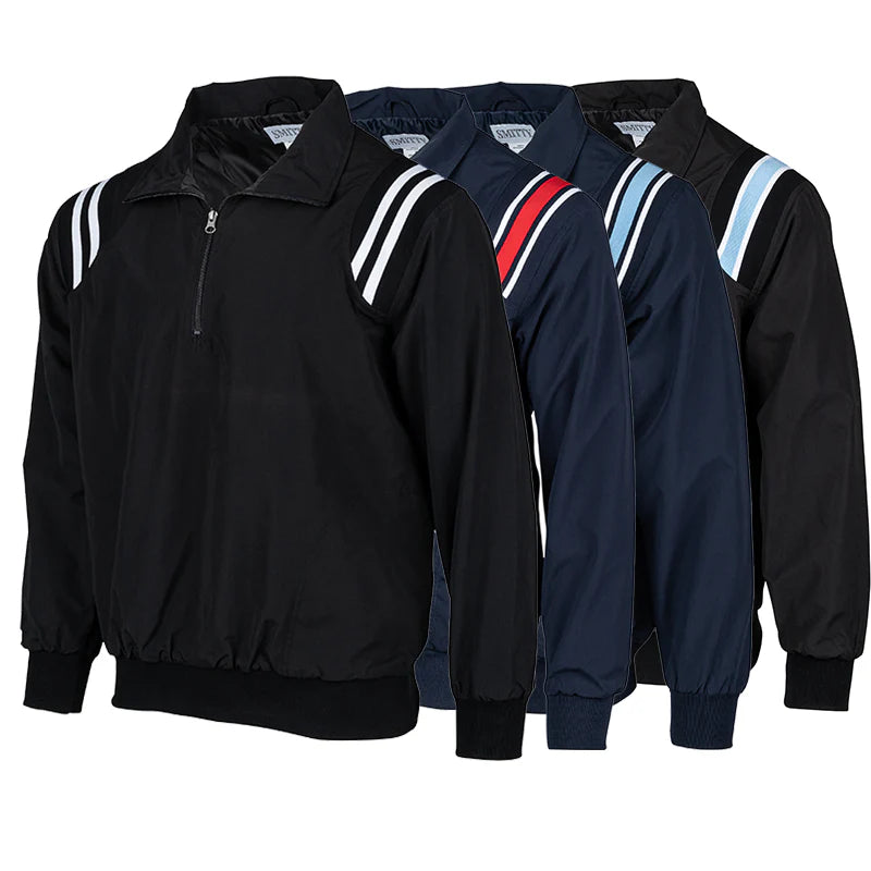 1/2 Zip Pullover Baseball Jacket