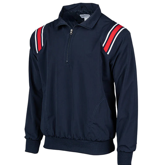 1/2 Zip Pullover Baseball Jacket