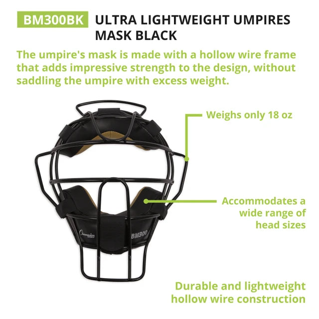 Champion Ultra Lightweight Facemask with Everclean Pads