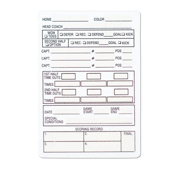 Set of 25 Throwaway Game Cards