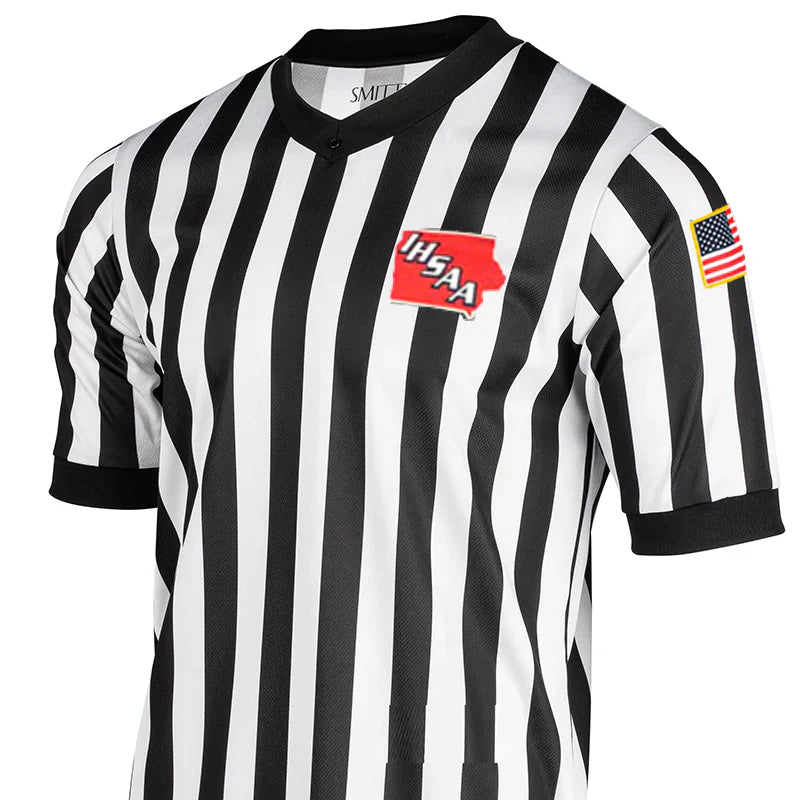 IHSAA Men's/Women's BB 1" Stripe without Side Panel - Poly Mesh