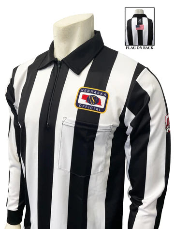 NSAA FB Long Sleeve 2 ¼" Stripe - Poly