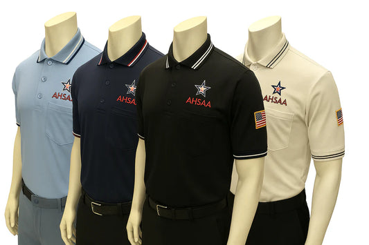 Alabama AHSAA Short Sleeve Baseball Umpire Shirts